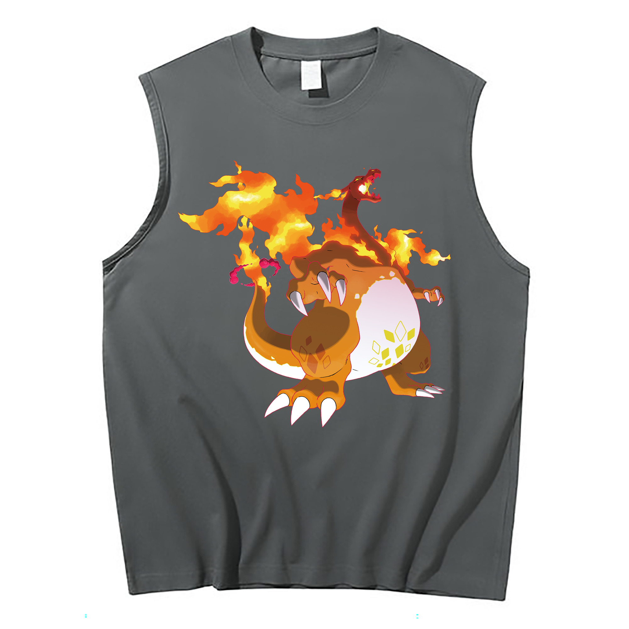（画像用） ポケットモンスター Pokémon コットン100％タンクトップ（フロントプリント）